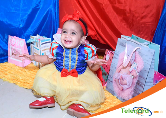 Celebran primer año de la niña Milena Taveras