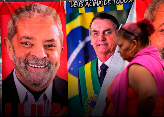 Brasil celebra elecciones históricas: Lula contra Bolsonaro