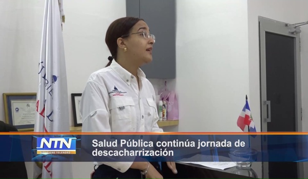 Salud Pública continúa jornada de descacharrización