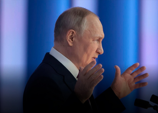 Putin vuelve a su despacho tras el ataque con drones contra el Kremlin