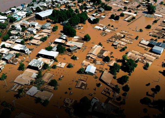 Al menos 66 muertos y 101 desaparecidos por inundaciones en sur de Brasil