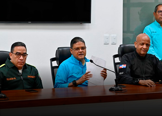 El COE reporta cinco personas fallecidas y 26 heridas en Jueves Santo