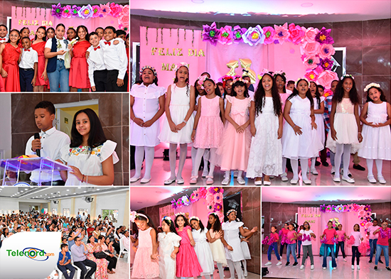 Colegio La Milagrosa Celebra Día de las Madres y de los Padres con los Niños del nivel Primario