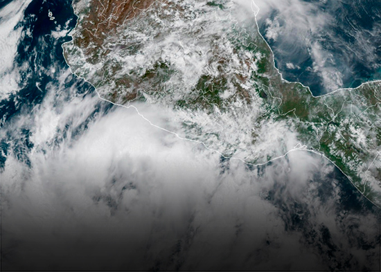 Se forma tormenta Dalila y se prevé lluvias en México