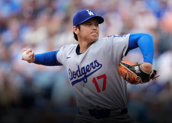 Shohei Ohtani lanza el lanzamiento más rápido de su carrera a 101.7 mph en su tercera apertura desde el montículo para los Dodgers