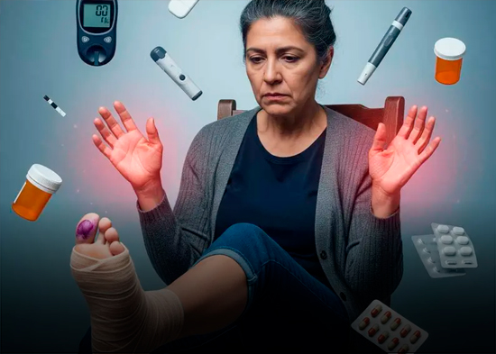 Diabetes no controlada: complicaciones graves y señales de alarma que no debes ignorar