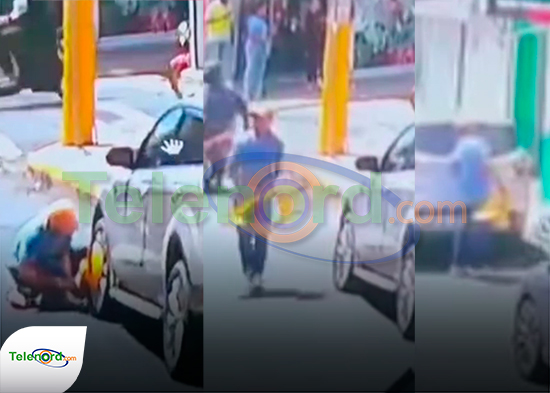 Conductor retira candado colocado por las autoridades en SFM
