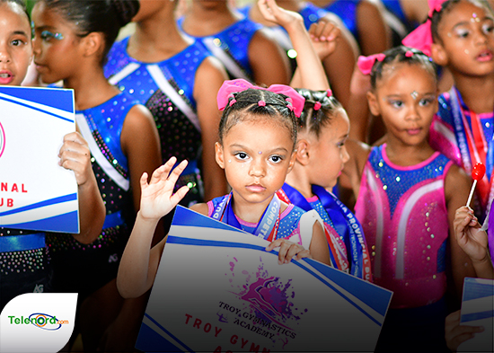 Troy Gymnastics Academy conquista Competencia Provincial Duarte 2025