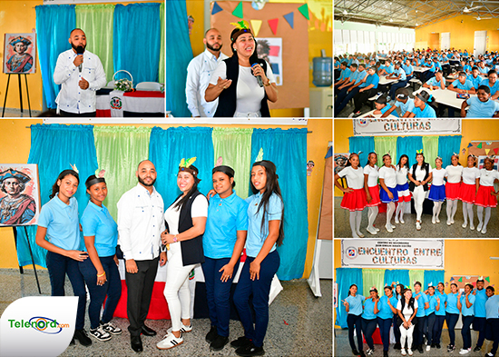 Dictan magistral conferencia sobre el encuentro entre culturas en el Liceo Juan Emilio Bosch Gaviño de Genimo SFM