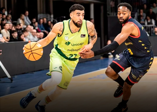 Chris Duarte encesta 17 puntos en la derrota del Unicaja en la Liga ACB de España