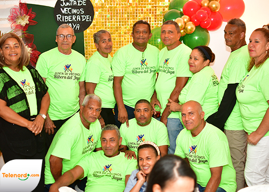 Celebran fiesta navideña de la junta de vecinos Rivera del Jaya SFM