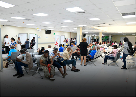 Hospitales con alta presión de pacientes con virus respiratorios