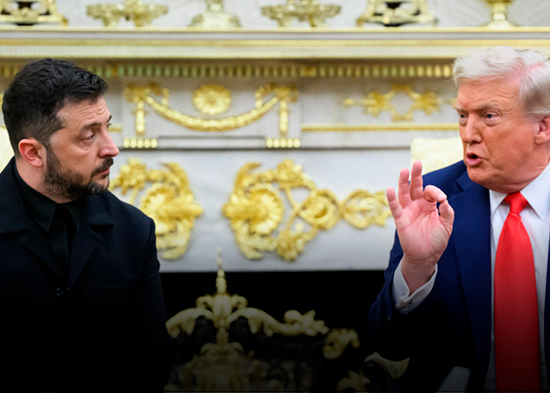 Reunión entre Trump y Zelenski para hablar de paz