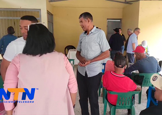 Autoridades se reúnen con comunitarios de Mata Larga ante amenazas de protestas