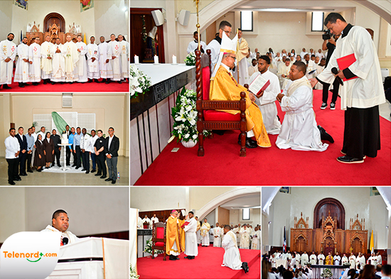 Celebran solemne Ordenación Sacerdotal de Caori Aquino en la Catedral Santa Ana de SFM