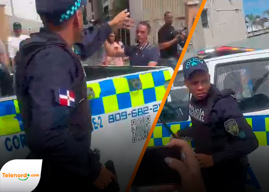Reporteros gráficos denuncian agresión policial durante cobertura en una guardería en Santo Domingo Este