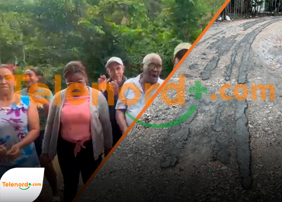 Comunitarios exigen arreglo de calles en el sector Pueblo Nuevo