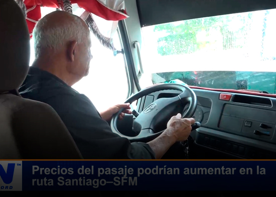 Precios del pasaje podrían aumentar en la ruta Santiago–SFM