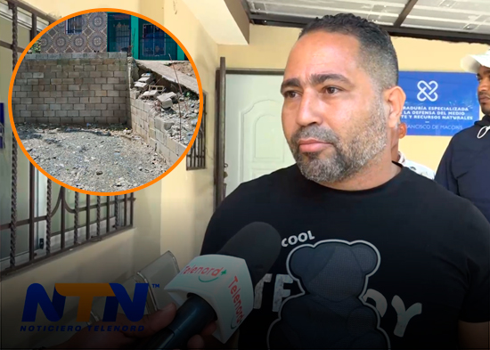 Apresan joven por construir proximo a zona de amortiguamiento de Loma Quita Espuela