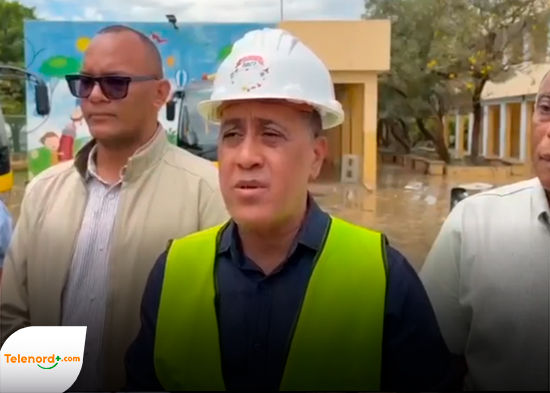 Infraestructura Escolar interviene siete centros afectados por inundaciones en Puerto Plata