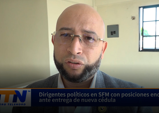 Dirigentes políticos en SFM con posiciones encontradas ante entrega de nueva cédula
