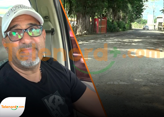 Preocupa mal estado de calles en carretera Las Caobas-SFM