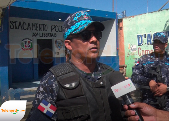 Director PN garantiza paz y seguridad en SFM ante llamado a huelga
