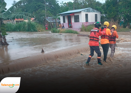 Unidad UNDRI responde a desbordamientos por lluvias en SFM