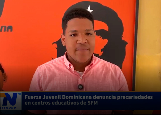 Fuerza Juvenil Dominicana denuncia precariedades en centros educativos de SFM