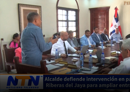 Alcalde defiende intervención en parque ecológico Riberas del Jaya para ampliar entrada a SFM