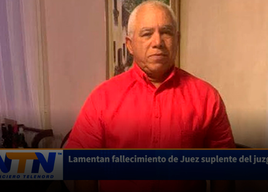 Lamentan fallecimiento de Juez suplente del juzgado de paz