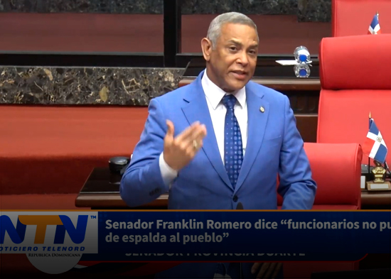 Senador Franklin Romero dice “funcionarios no pueden seguir de espalda al pueblo”
