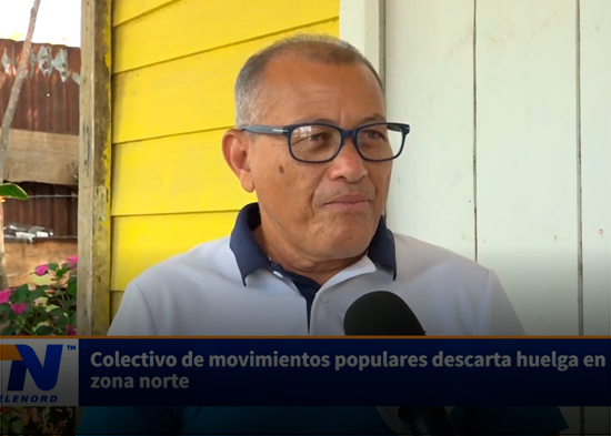 Colectivo de movimientos populares descarta huelga en la zona norte