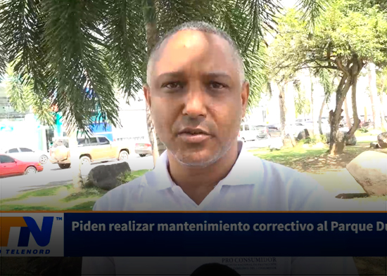 Piden realizar mantenimiento correctivo al Parque Duarte