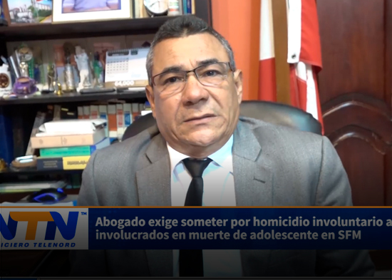 Abogado exige someter por homicidio involuntario agentes involucrados en muerte de adolescente- SFM