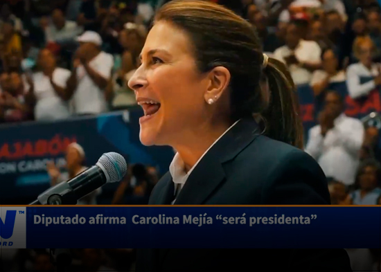 Diputado afirma Carolina Mejía “será presidenta”