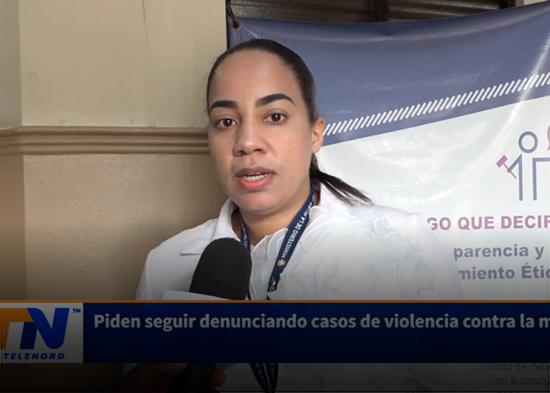 Piden seguir denunciando casos de violencia contra la mujer