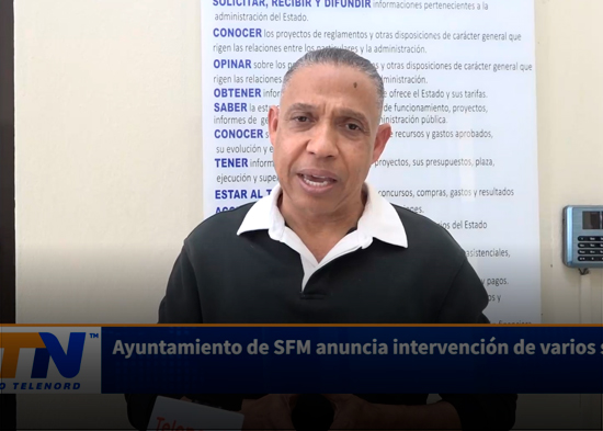 Ayuntamiento de SFM anuncia intervención de varios sectores