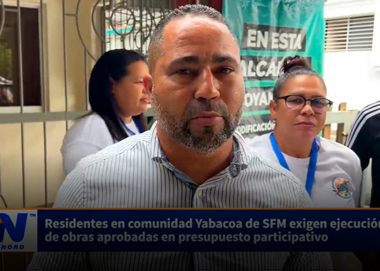 Residentes en comunidad Yabacoa SFM exigen ejecución de obras aprobadas en presupuesto participantes