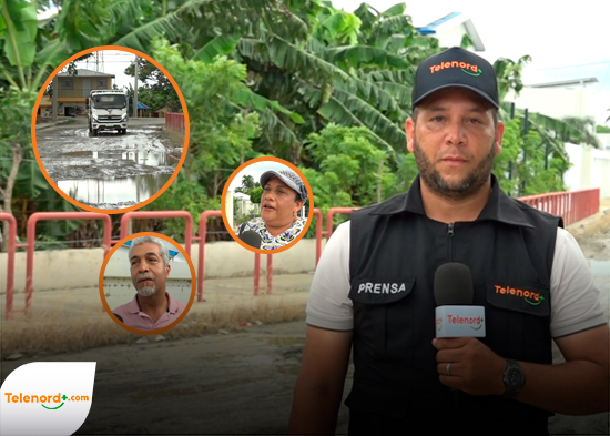 Residentes de La Ceiba de Villa Tapia reclaman el arreglo de sus calles: "Da vergüenza"