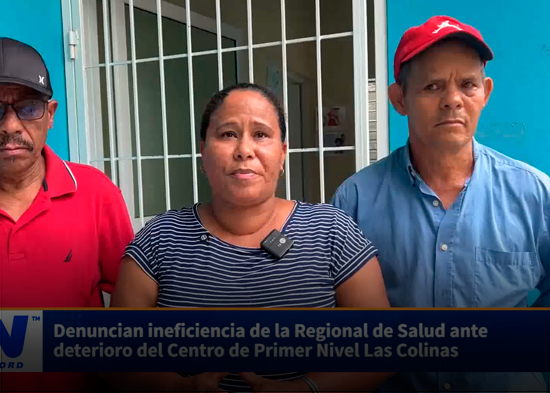 Denuncian ineficiencia de la Regional de Salud ante deterioro del Centro de Primer Nivel Las Colinas