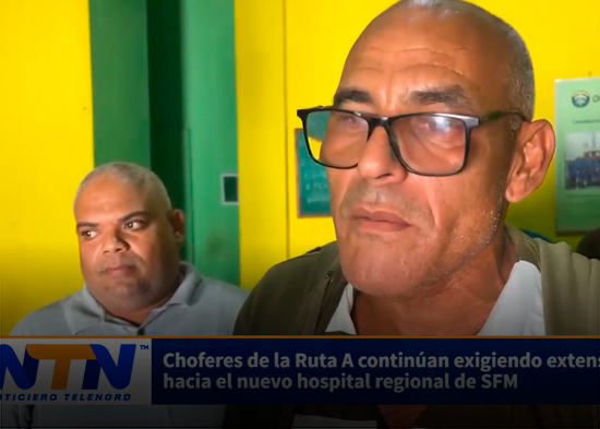 Choferes de la Ruta A continúan exigiendo extensión hacia el nuevo hospital regional de SFM