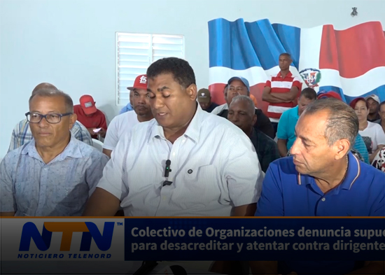 Colectivo de Organizaciones denuncia supuesto plan para desacreditar y atentar contra dirigentes