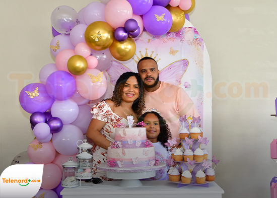 Analia Marte celebra sus 7 años junto a familiares