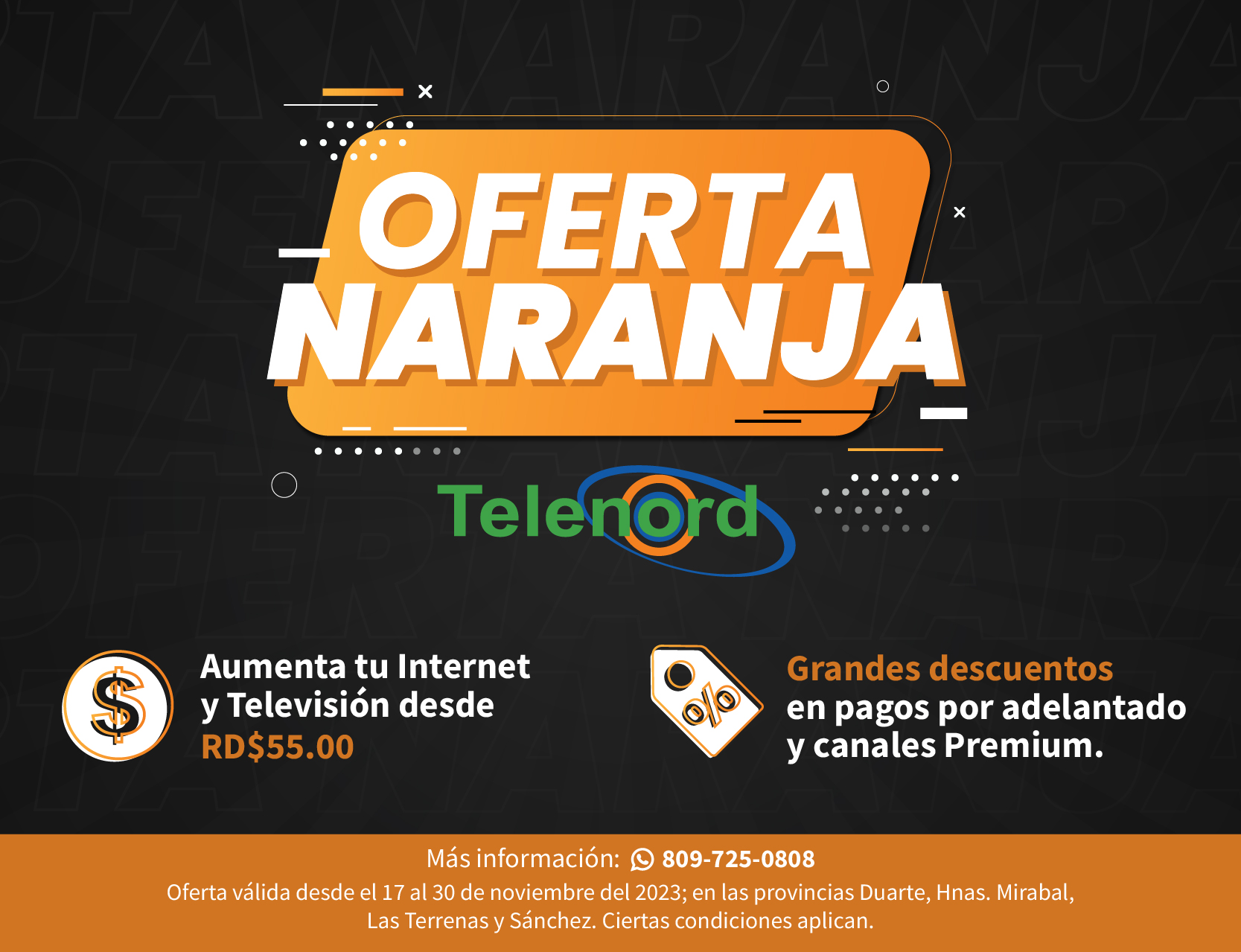 Oferta Naranja 2023